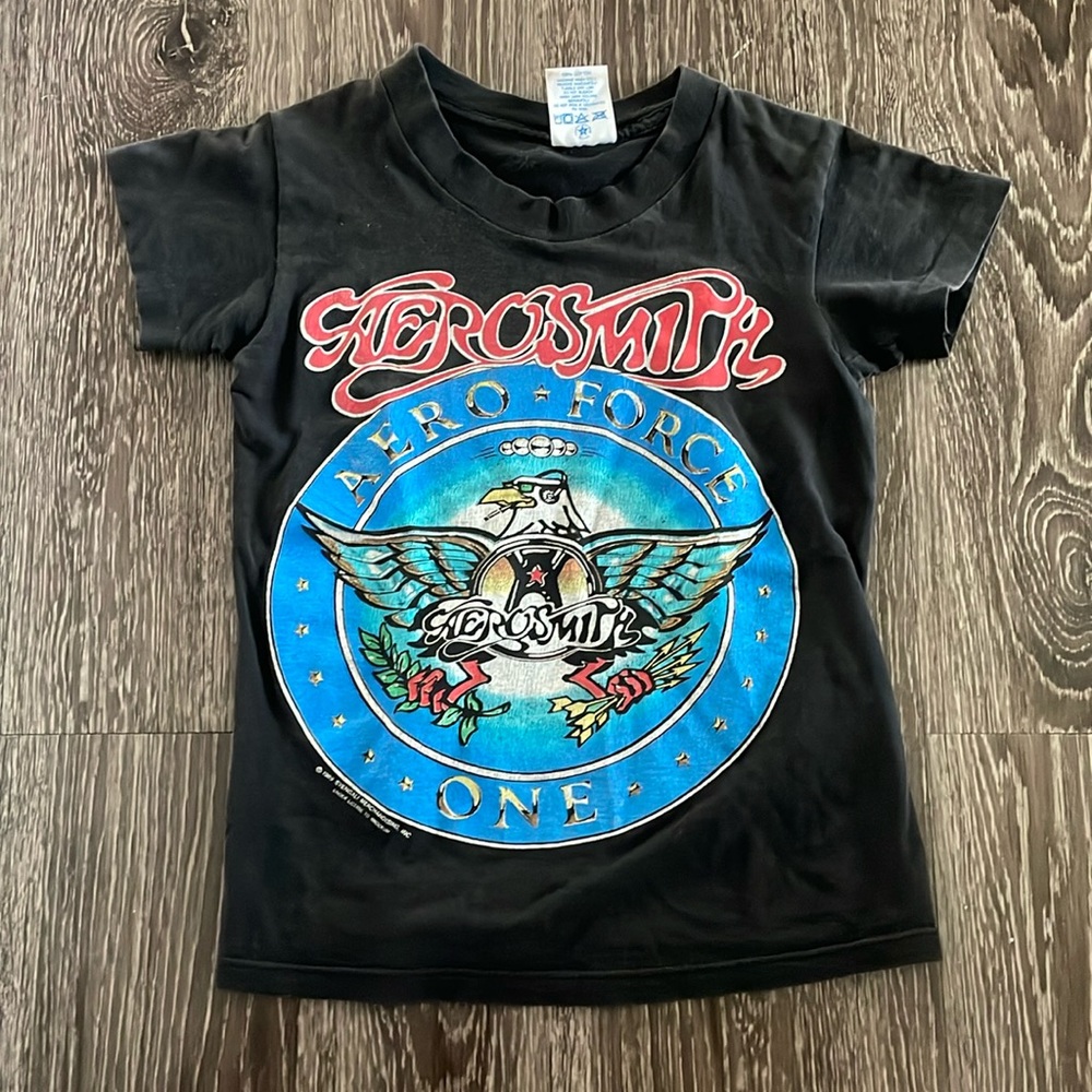 Vintage Aerosmith Baby Tee